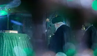حضور مقام معظم رهبری در مرقد امام خمینی(ره) و گلزار شهدا
