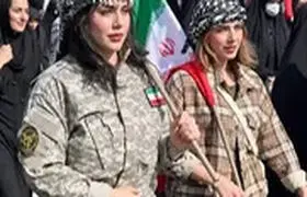  تصاویر زنان غیرمحجبه با لباس نظامی در رزمایش جانفدا 