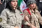  تصاویر زنان غیرمحجبه با لباس نظامی در رزمایش جانفدا 