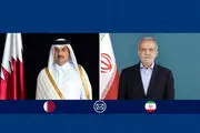 پزشکیان به امیر قطر پیام داد
