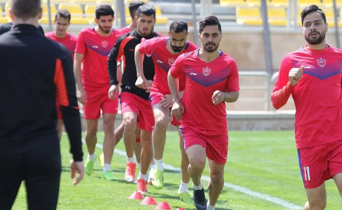گزارش تمرین پرسپولیس/ فوتبال هدفمند در دستور کار کالدرون