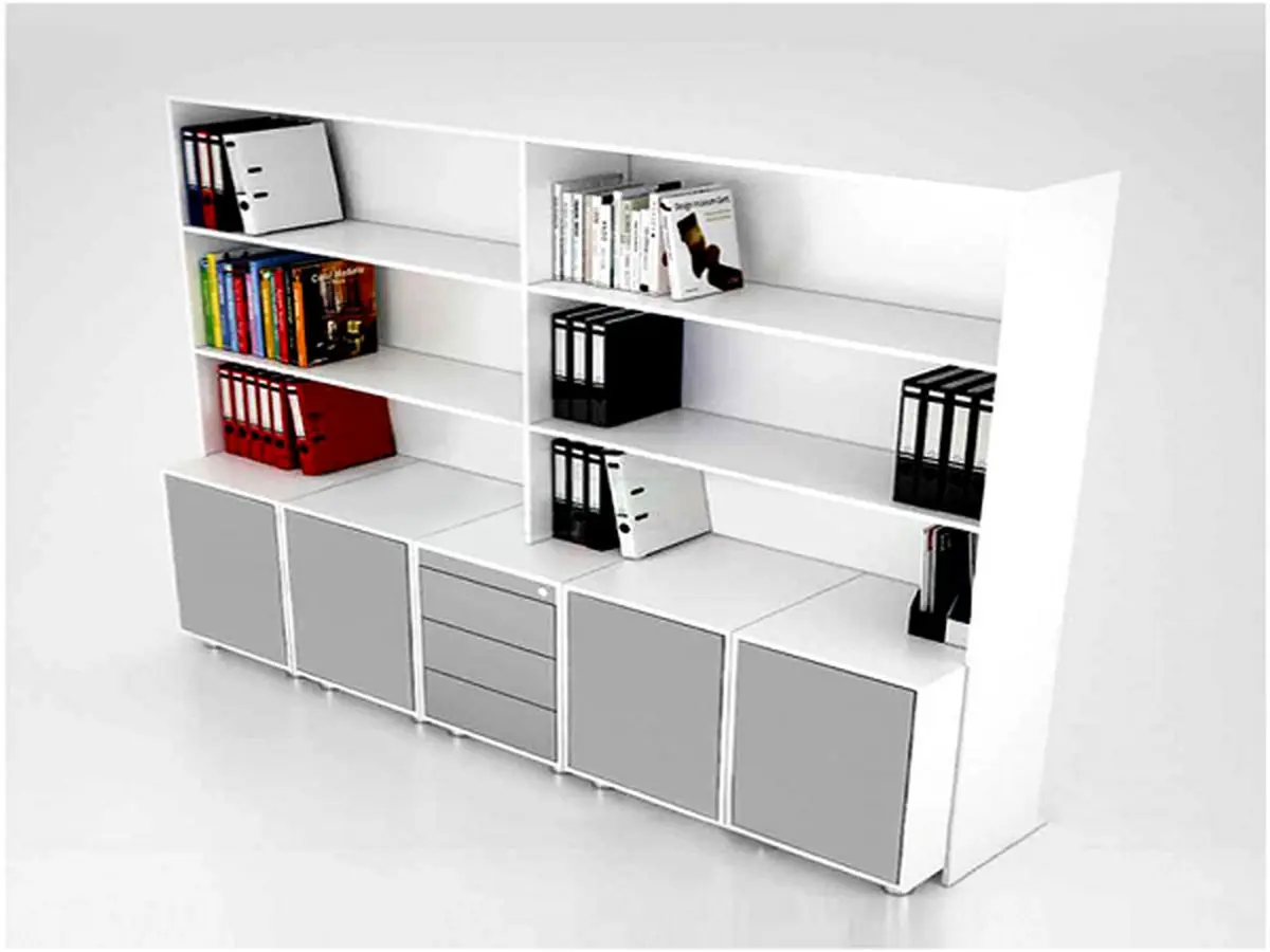 طراحی دکوراسیون اداری و کتابخانه اداری