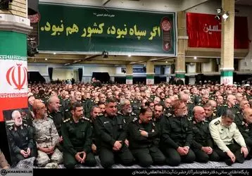 دیدار فرماندهان سپاه پاسداران با رهبر معظم انقلاب 