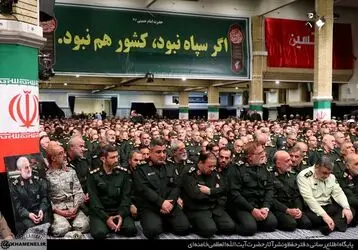دیدار فرماندهان سپاه پاسداران با رهبر معظم انقلاب 