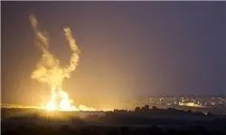 اصابت راکت شلیک‌شده از غزه به جنوب فلسطین اشغالی