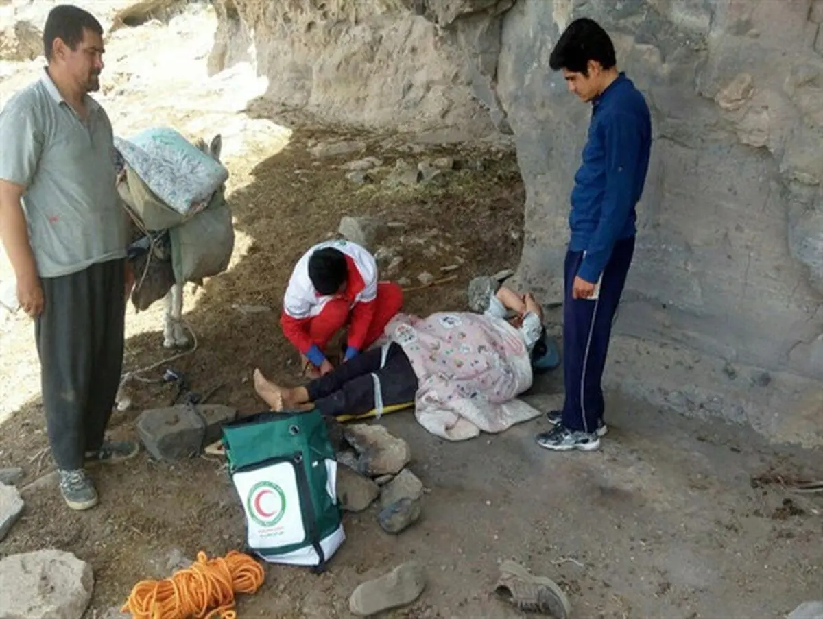 نجات چوپان گمشده از چنگال مرگ در اسکو