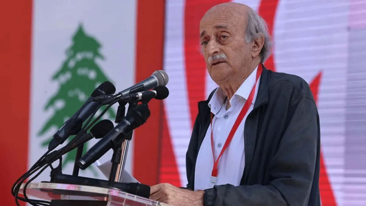 هشدار جنبلاط درمورد مذاکرات با اسرائیل