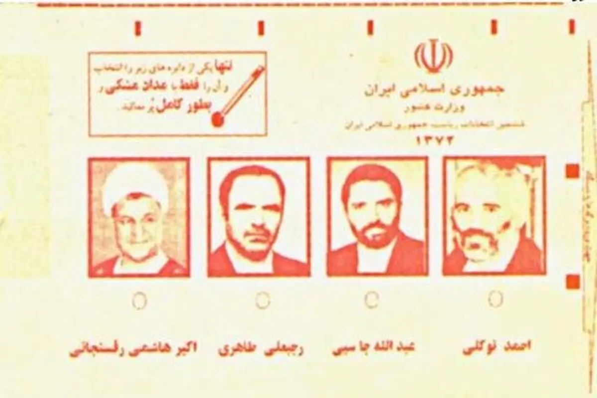 اعتراف تلخ هاشمی رفسنجانی درباره انتخابات ریاست جمهوری ششم!