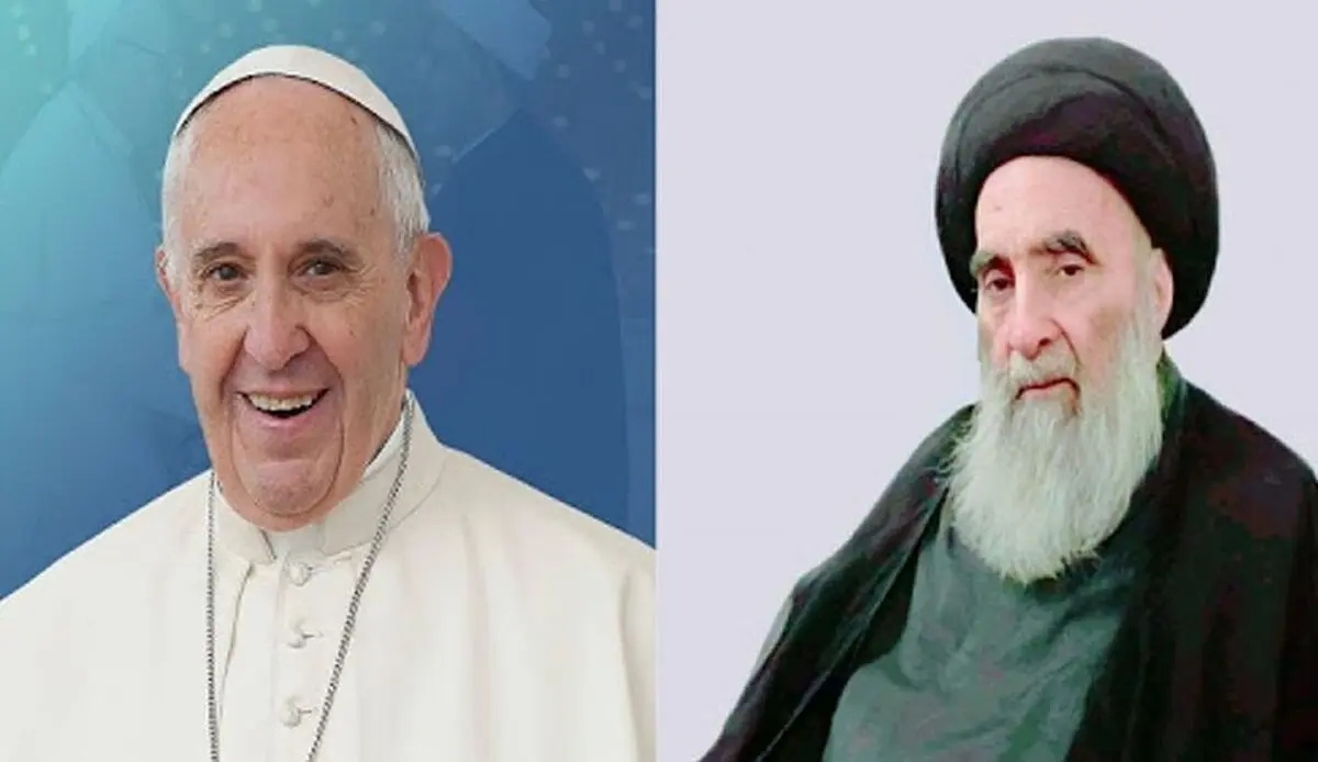 جزئیات دیدار پاپ فرانسیس با آیت الله سیستانی