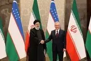 استقبال رسمی رئیس‌جمهور ازبکستان از آیت‌الله رئیسی