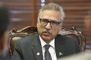 رئیس جمهور پاکستان از حمایت دائمی ایران قدردانی کرد