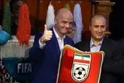 نامه رئیس فیفا به فدراسیون فوتبال ایران