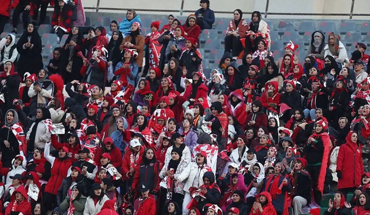 سهم زنان هوادار استقلال و پرسپولیس از دربی 103