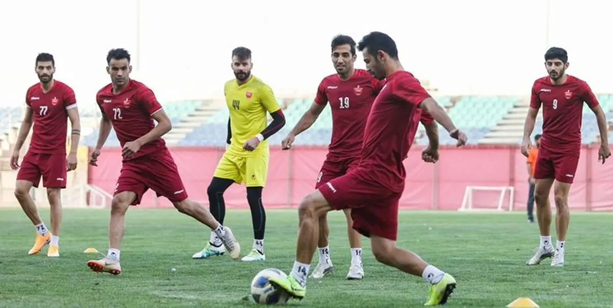 حضور کامیابی نیا در تمرین امروز پرسپولیس+ عکس
