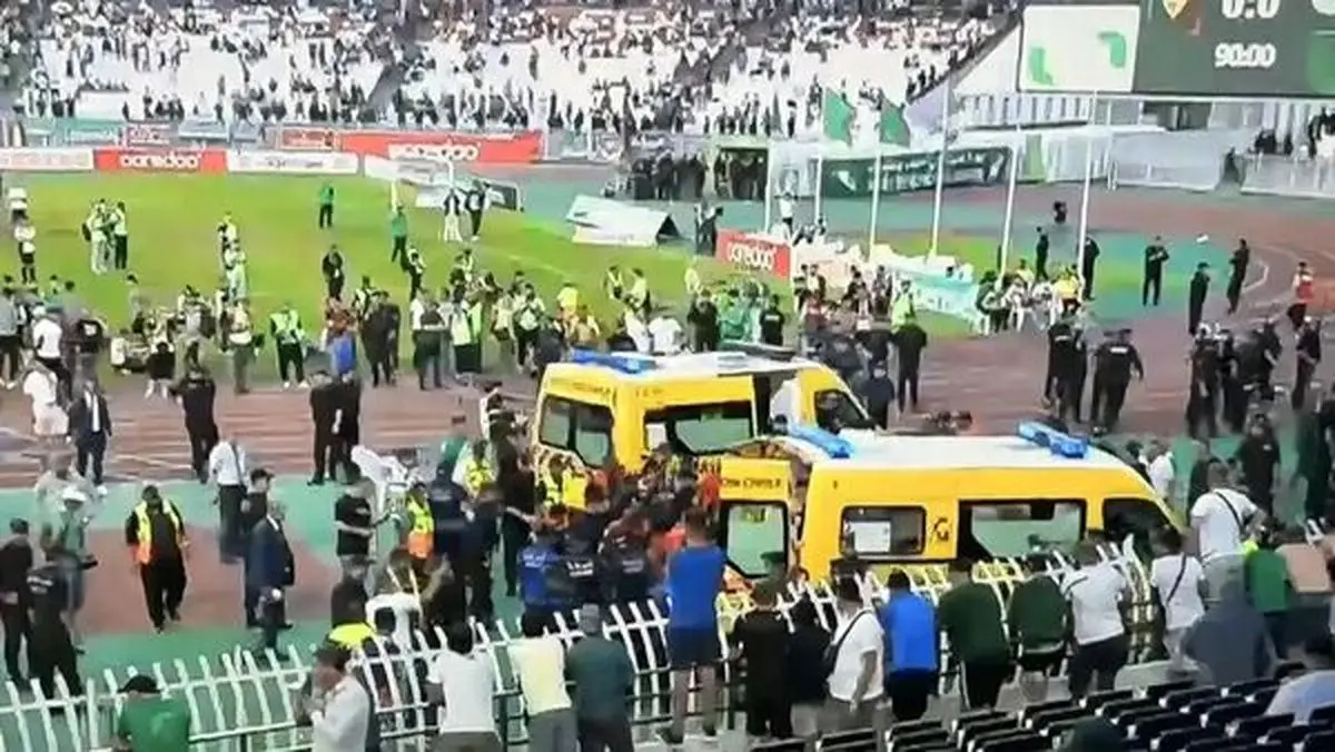 جشن قهرمانی با ۱۲ کشته و زخمی، در الجزایر خبرساز شد