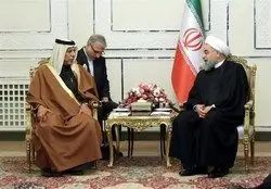 روحانی به رئیس مجلس قطر چه گفت؟