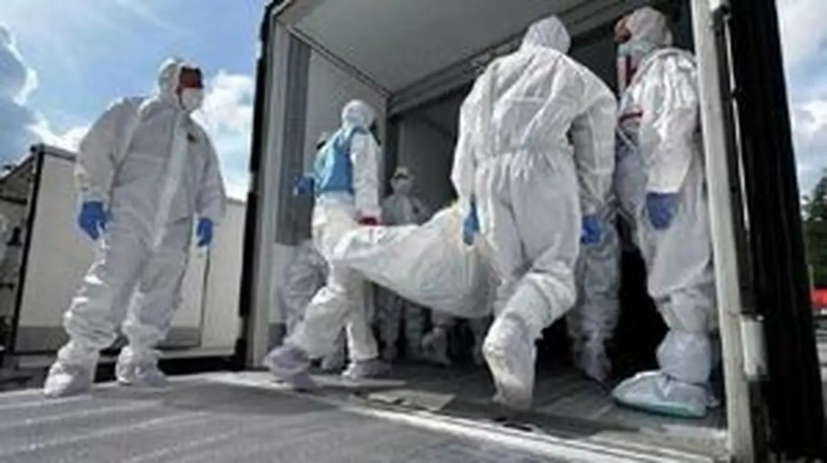 
مبادله اجساد ۱۰۳۸ نظامی بین روسیه و اوکراین
