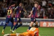 پیروزی پرگل بارسلونا با طعم صدرنشینی