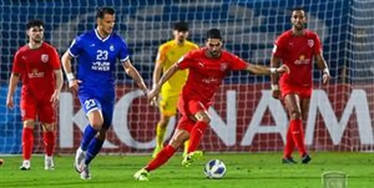 
بلایی که استقلال سر الدحیل آورد +عکس
