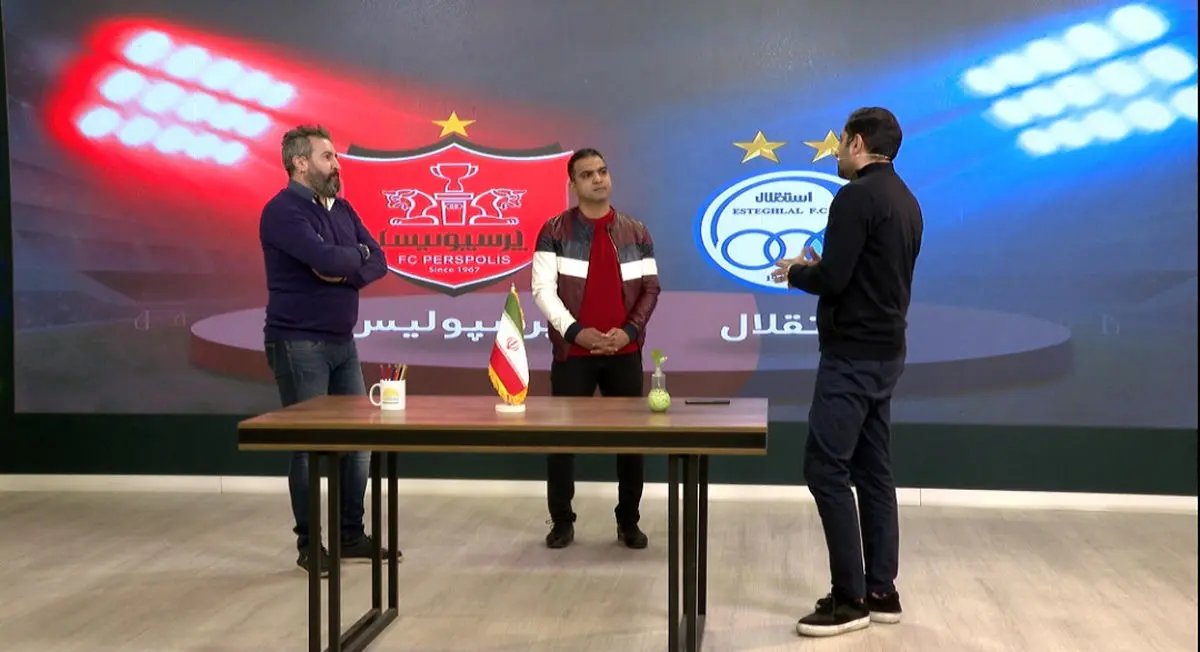 کلکل پرسپولیسی ها و استقلالی ها در تلویزیون