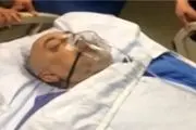 علی‌اکبر صالحی روی تخت بیمارستان + فیلم