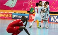 تیم ملی فوتسال ایران راهی فینال شد