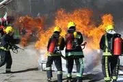 آتش‌سوزی انبار جعبه در جنوب تهران
