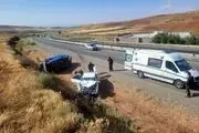 
تصادف زنجیره‌ای در میدان ساعت شهر قدس
