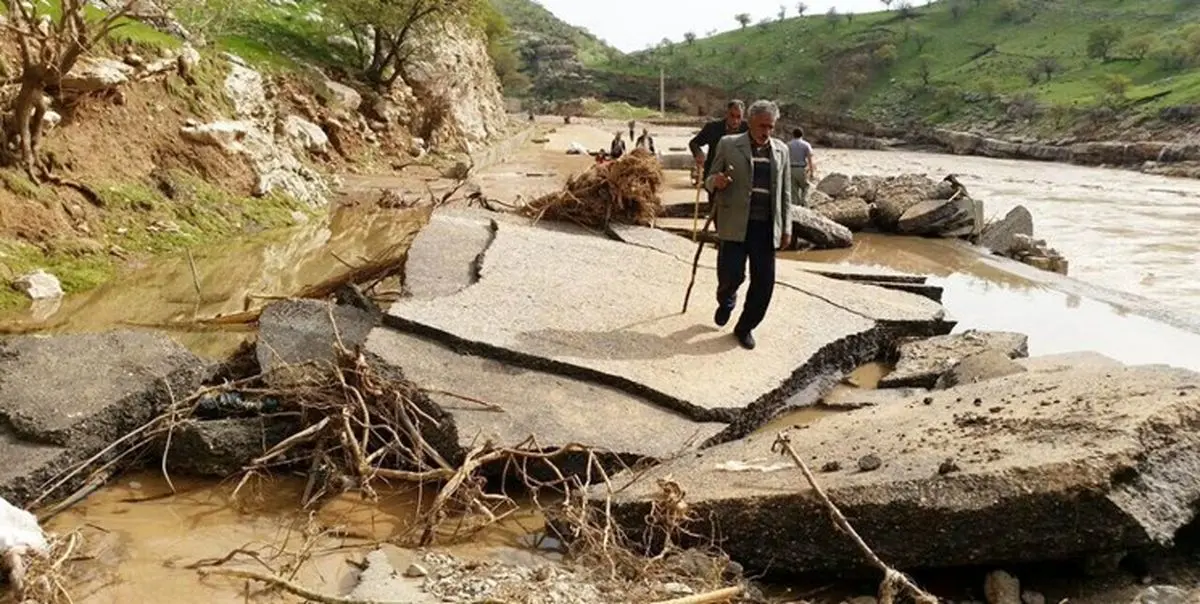 اقدامات هلال احمر در مناطق سیل زده خوزستان