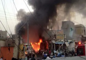 انفجار خودروی بمب گذاری شده در شرق بغداد 