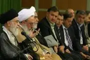 ببینید| اولین باری که آیت‌الله خامنه‌ای شعر «علی ای همای رحمت» را شنیدند