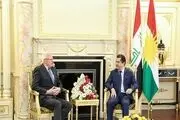 دیدار هیات آمریکایی با «مسرور بارزانی» 