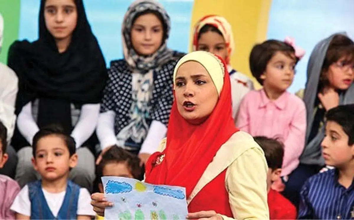 عکس عجیب و غریب خانم مجری
