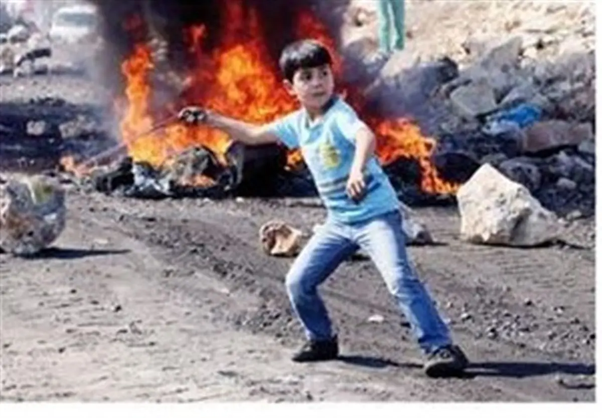 کودکی که نماد مقاومت ملت فلسطین شد