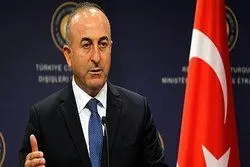 وزیر خارجه ترکیه وارد پکن شد