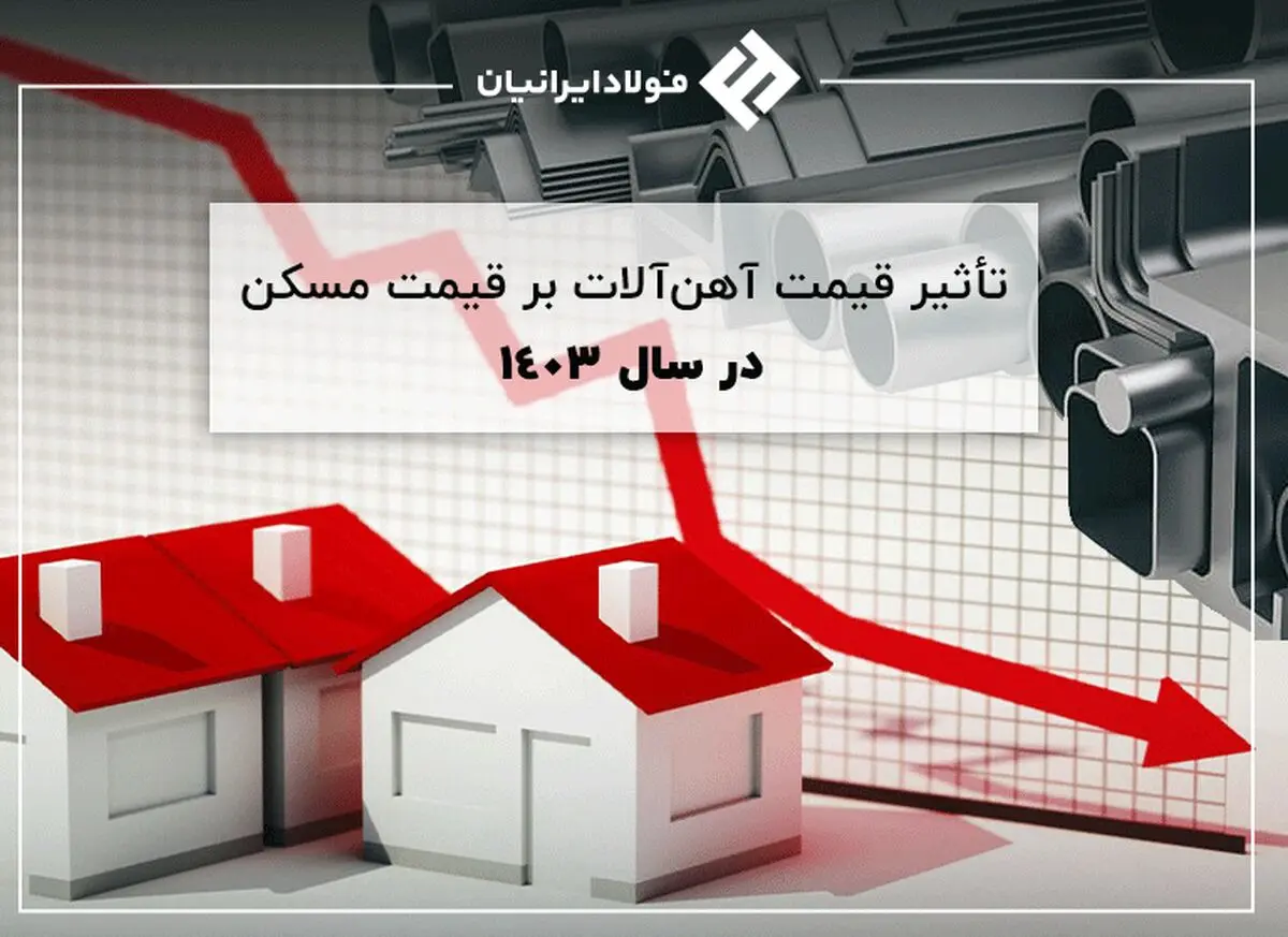 تأثیر قیمت آهن‌آلات بر قیمت مسکن در سال ۱۴۰۳
