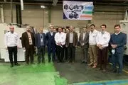 بازدید رئیس بسیج مهندسین صنعت کشور از نمایشگاه جهش تولید و خودکفایی در مجموعه شرکتهای فرآوری و ساخت و پایا کلاچ از هلدینگ عظام

