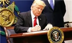امضای ترامپ پای طرح تحریم‌های ایران، روسیه و کره شمالی