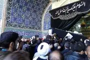 پیکر آیت‌الله مومن در حرم مطهر حضرت معصومه(س) آرام گرفت