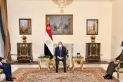 وزیر دفاع عراق با رئیس‌جمهور مصر دیدار کردند