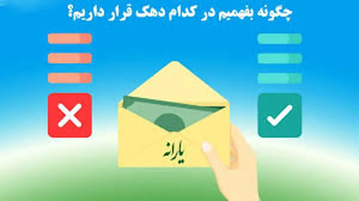 چگونه بفهمیم دهک چندم هستیم؟
