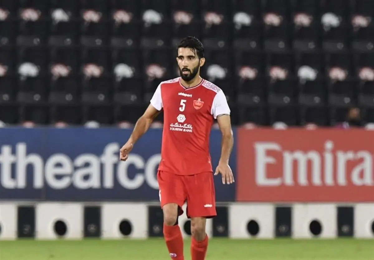 تمرین  کادر پزشکی پرسپولیس با بشار رسن 