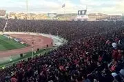 حرکت خطرناک هواداران تراکتور+فیلم 