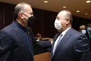 دعوت وزیر خارجه ترکیه از امیرعبداللهیان برای سفر به این کشور