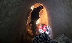 تونل‌های زیرزمینی مخفی «داعش» در «سنجار» عراق