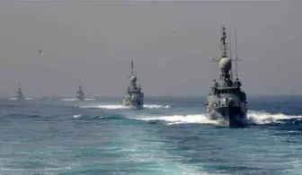 رزمایش کشتی های پادشاه عربستان در برابر سواحل ایران