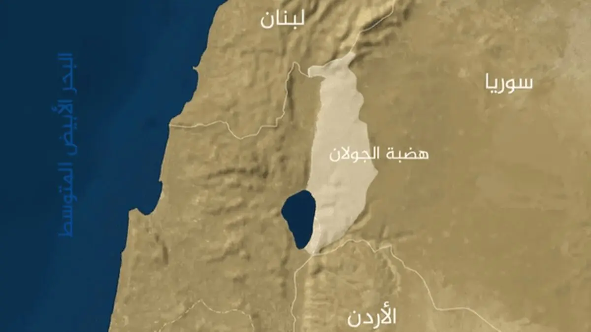 جولان از مرزهای سوریه محو شد