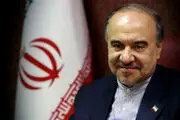 پست توئیتری وزیر ورزش در مورد سیل
