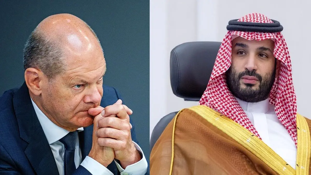 گفتوگوی تلفنی ولیعهد سعودی و صدر اعظم آلمان