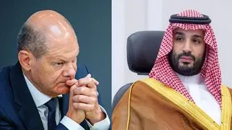 گفت‌وگوی تلفنی ولیعهد سعودی و صدر اعظم آلمان